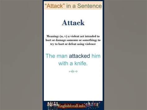 Attack meaning | Attack in a Sentence | Most common words in English #shorts - YouTube