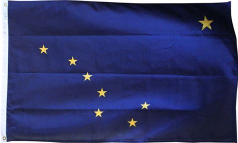 Buy Alaska - 3'X5' Heavy Duty 2-Ply Polyester Flag | Flagline