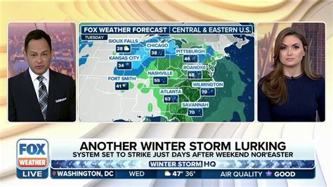 Lurking winter storm set to strike just days after weekend nor'easter | Latest Weather Clips ...