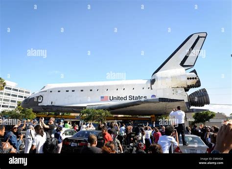 Endeavor Shuttle in attendance for Space Shuttle Endeavor Moves to Permanent Home, California ...