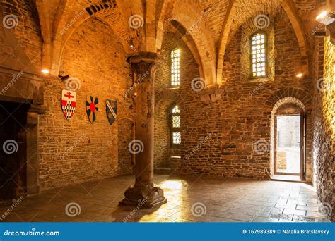 Gravensteen Castle Interior Editorial Stock Image - Image of heritage, french: 167989389