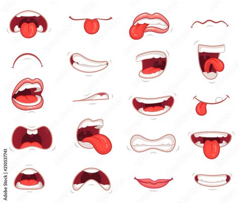 How To Draw Caricatures Mouth