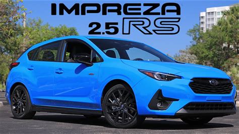 Unexpected Hot Hatch!? 2024 Subaru Impreza RS Hatchback Review - YouTube