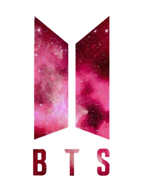BTS Logo Rainbow PNG