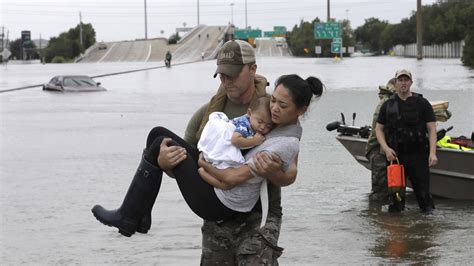 At least one person killed as 'catastrophic' floods inundate Houston | MPR News