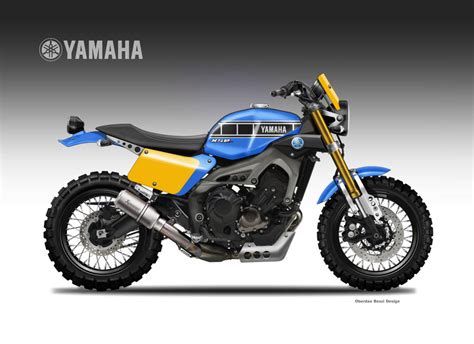 Motosketches: YAMAHA XSR 900 DIRTIEST SONS "LIVERIES"