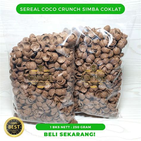 Coco Crunch 250Gr / Cereal Choco Chips / Coco Crunch Kiloan / Coco ...