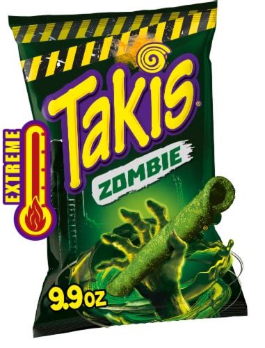 Takis Zombie Habanero & Cucumber Rolled Tortilla Chips, 9.9 oz - Kroger