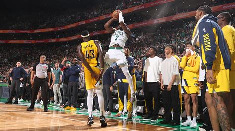 Jaylen Brown plays hero as Celtics trio makes history in Game 1 vs. Pacers – NBC Chicago