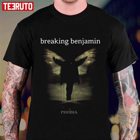 Original Phobia Album Breaking Benjamin Graphic Unisex T-Shirt - Teeruto