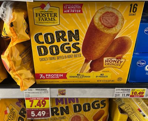 Foster Farms Corn Dogs Just $4.49 At Kroger (Regular Price $7.49 ...