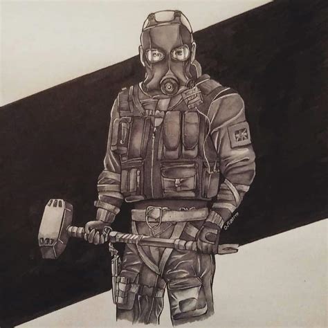 Rainbow Six Siege Sledge Fan Art