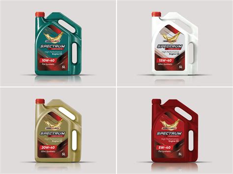 Engine Oil Label Design by Shakhawat Hosain on Dribbble