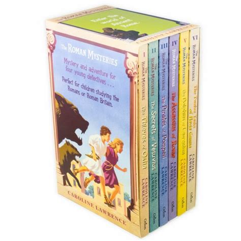 Roman Mysteries Caroline Lawrence 6 Books Box Set Collection | eBay