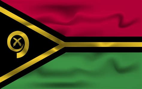 Premium Vector | Realistic mozambique vector flag design