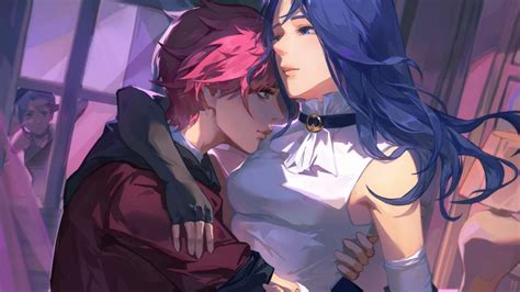 Caitlyn Jinx VI Arcane HD Desktop Wallpaper: Widescreen: alta definizione: fullscreen