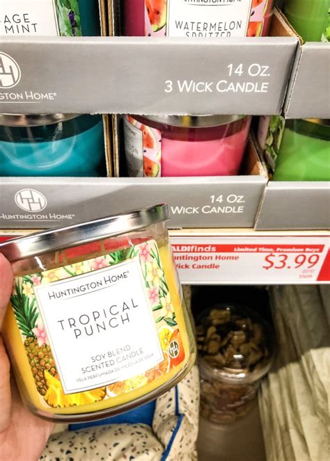 Aldi Candles - Huntington Home Candles - Aisle of Shame