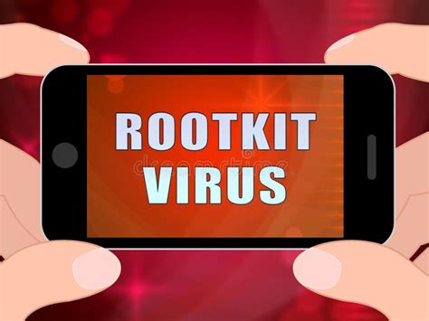 Rootkit Virus Cyber Criminal Spyware 2d Illustration Stock Illustration - Illustration of ...