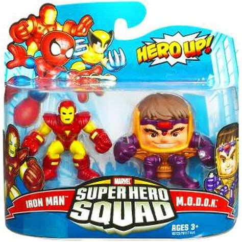 Marvel Super Hero Squad Series 16 Iron Man & M.O.D.O.K. Action Figure 2 ...