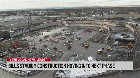 Bills stadium construction moving into next phase – News 4 Buffalo