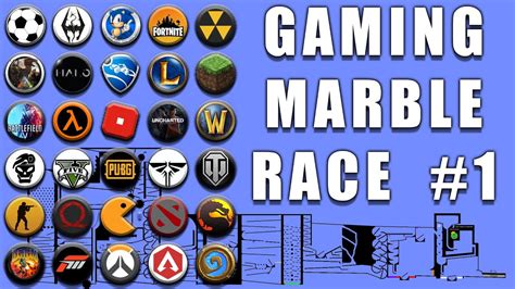 Gaming Marble Race in Algodoo \ Marble Race King - YouTube