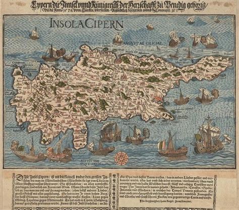 Ancient Map of Cyprus 1570 Rare Map Fine Reproduction | Etsy in 2021 | Ancient maps, Antique ...