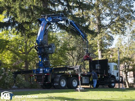 PM(Manitex) Grapplesaw Truck - PM 48.5 #knuckleboom crane on a # ...