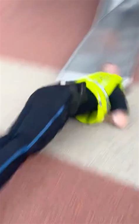 Boston cop hurt after launching off massive park slide in viral video