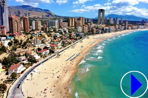 Benidorm Poniente Beach | Live Streaming Webcam | Costa Blanca | Spain