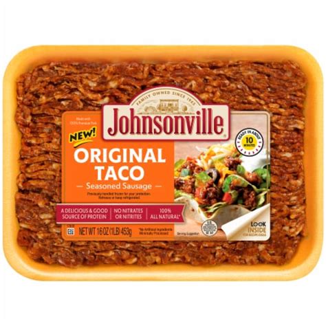 Johnsonville Original Taco Ground Pork Sausage, 16 oz - Pick ‘n Save