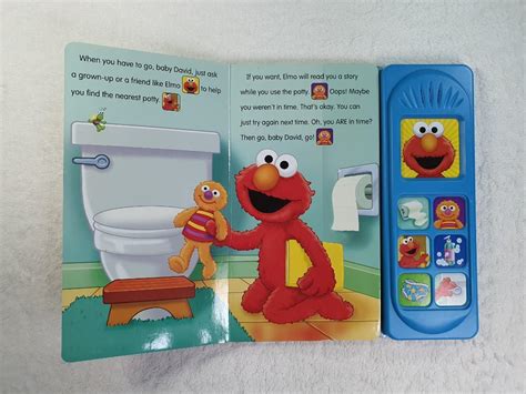 Potty Time with Elmo, Hobbies & Toys, Books & Magazines, Children's Books on Carousell