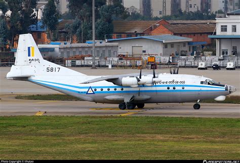 5817 Myanmar Air Force Shaanxi Y-8B Photo by lihutao | ID 479955 ...