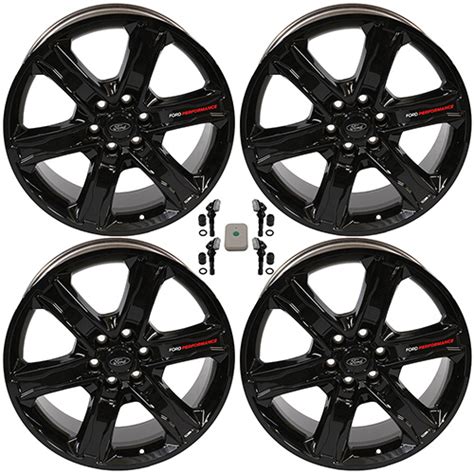 2015-2023 F-150 22"X9.5" GLOSS BLACK WHEEL KIT | Part Details for M ...