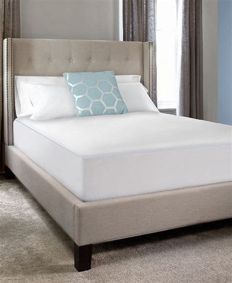 Sealy Cool Comfort Fitted Mattress Protector, Queen & Reviews - Mattress Pads & Toppers - Bed ...