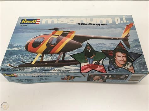 ORIGINAL Revell 4416 T.C.'s Chopper Magnum P.I. 1/32 Helicopter Model ...