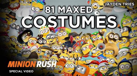 Despicable Me Minion Rush Costumes