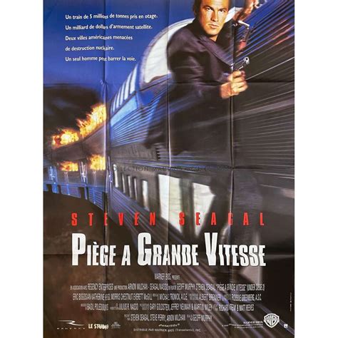 UNDER SIEGE 2: DARK TERRITORY French Movie Poster - 47x63 in. - 1995