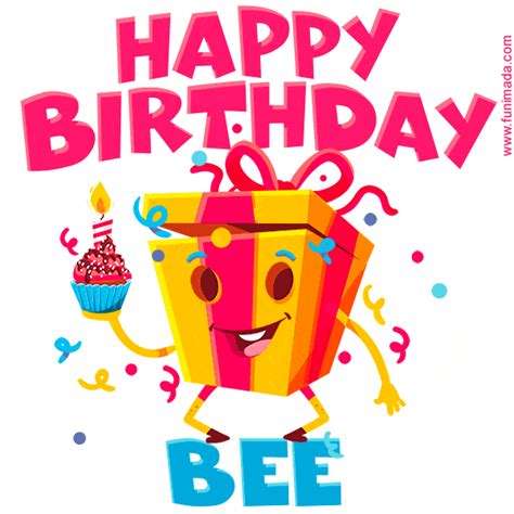 Happy Birthday Bee GIFs - Download on Funimada.com