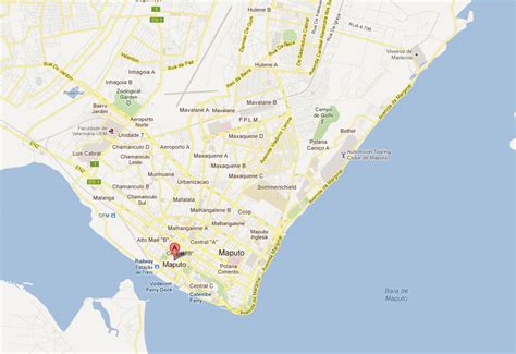 Maputo Map