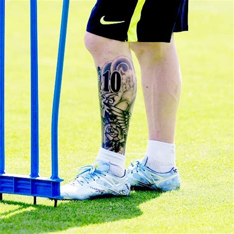 no matter the titles | Messi leg tattoo, Messi legs, Messi tattoo