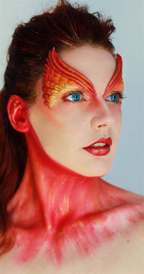 SELF. Phoenix makeup and prosthetics by Phoenix Sparkle :D #makeup # ...