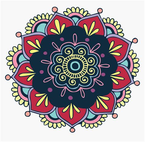 Transparent Rangoli Vector Png, Png Download , Transparent Png Image - PNGitem