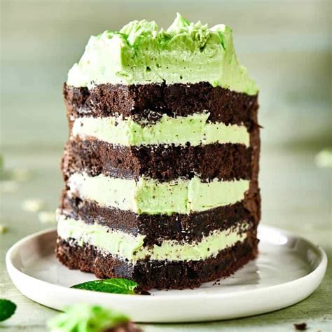 Mint Chocolate Cake - The Big Man's World