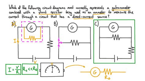 galvanometer circuit diagram - Wiring Diagram and Schematics