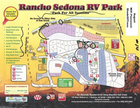 Rancho Sedona RV Park - The Camp Site - Your Camping Resource