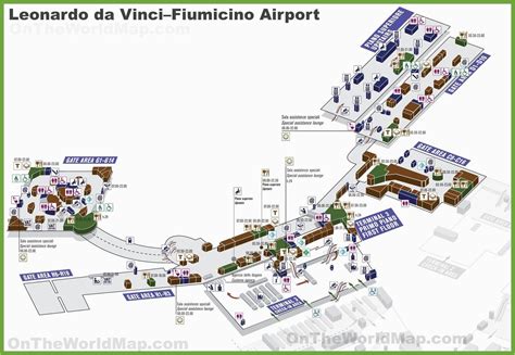 Rome Italy Airport Map | secretmuseum