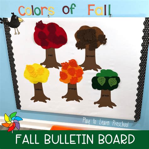 Fall Bulletin Board for Preschoolers for Preschoolers