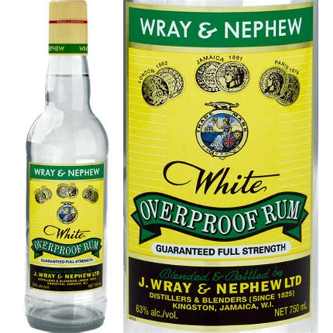 Wray & Nephew White Overproof Jamaica Rum 750ml | ShopWineDirect Fine Wine & Spirits