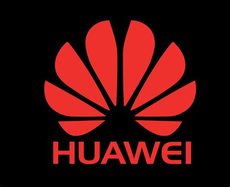 Huawei Logo Brand Phone Symbol With Name Red Design China Mobile Vector ...