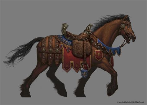 THE ART OF JIM NELSON: Warhammer Online Barding Concepts